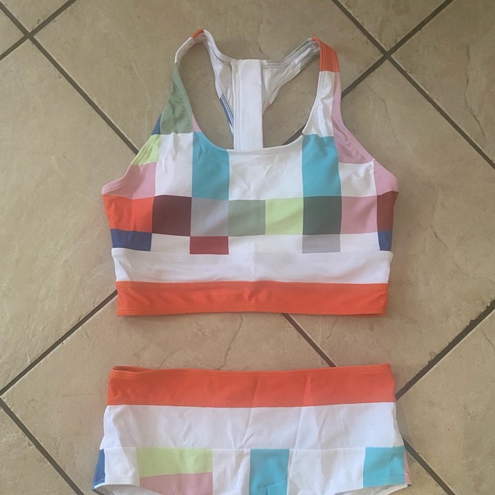 SoCal Color Block Bikini Set